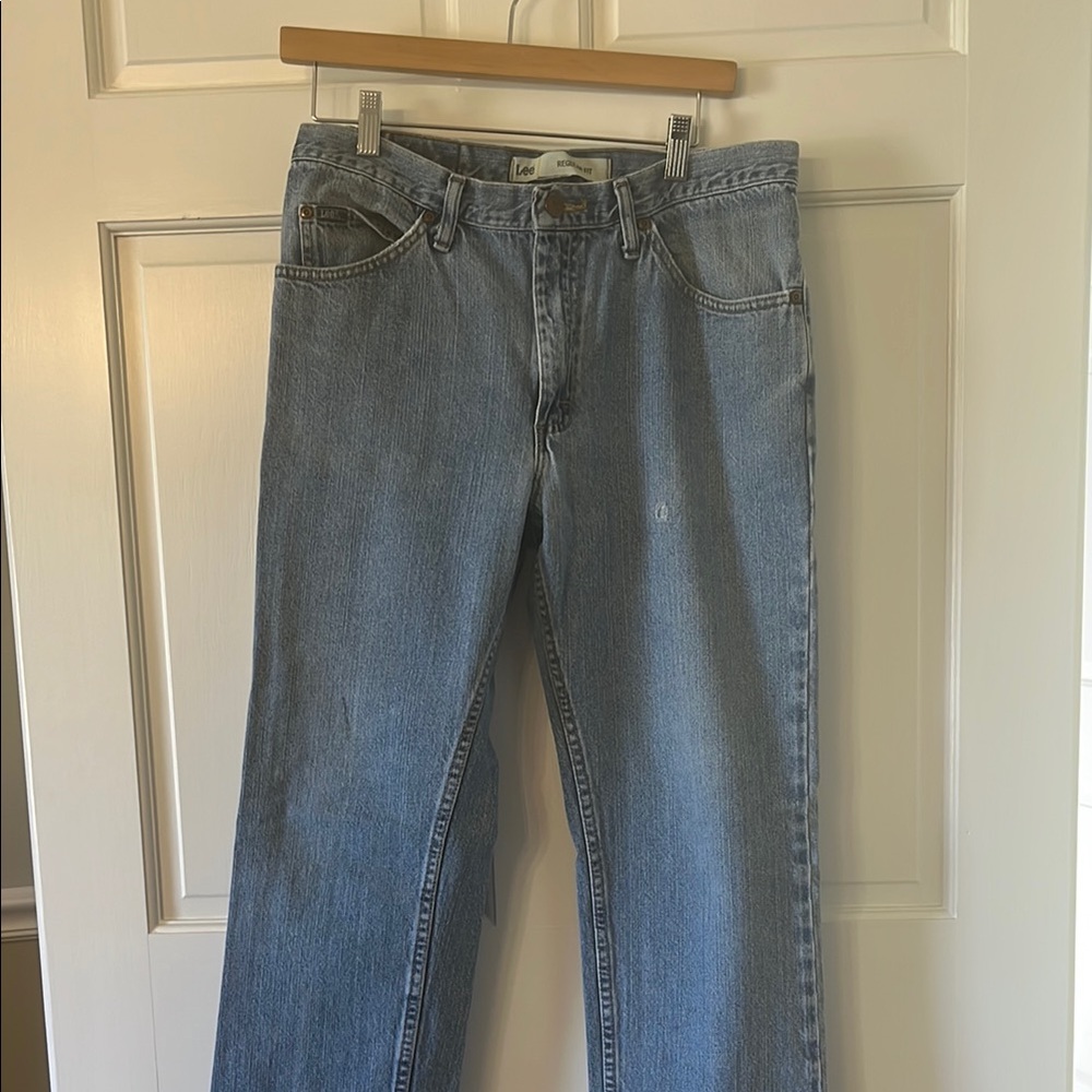Vintage Lee Men's Blue Jeans